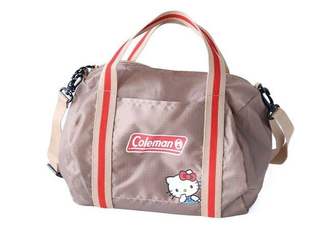 Coleman × HELLO KITTY [コールマン × ハローキティ] 手持ちも斜めがけもできる！ ボストン型ポシェット