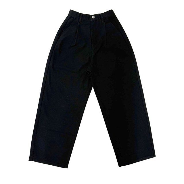 しまむらmegumiコラボのカーブワイドパンツ