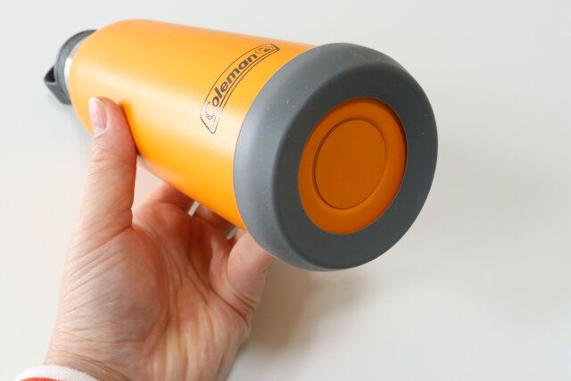 ダイソー 水筒の底カバー 使用例 保護