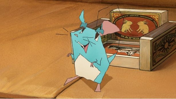 特徴的すぎる!?直線や鋭角を組み合わせたデザイン [c]2001 いしいしんじ／新潮社 [c]2025映画「トリツカレ男」製作委員会