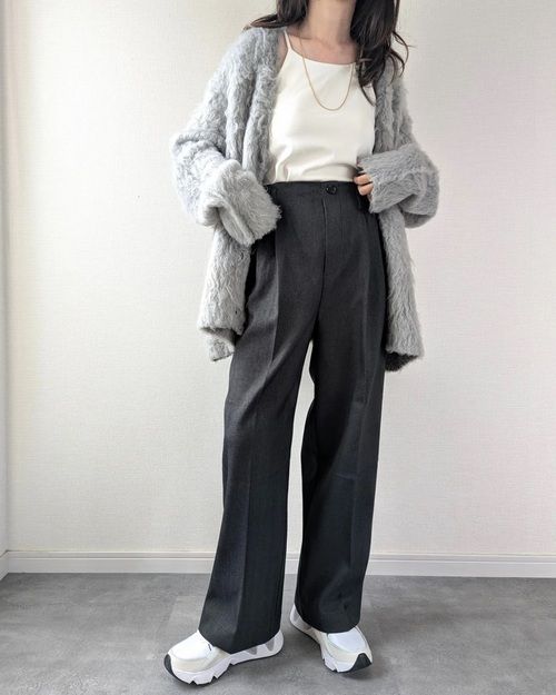 しまむらのグレーパンツ6