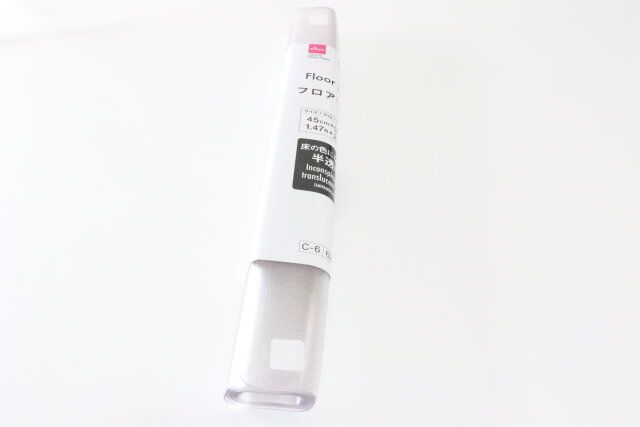 フロアマット（半透明、45cm×90cm） パッケージ