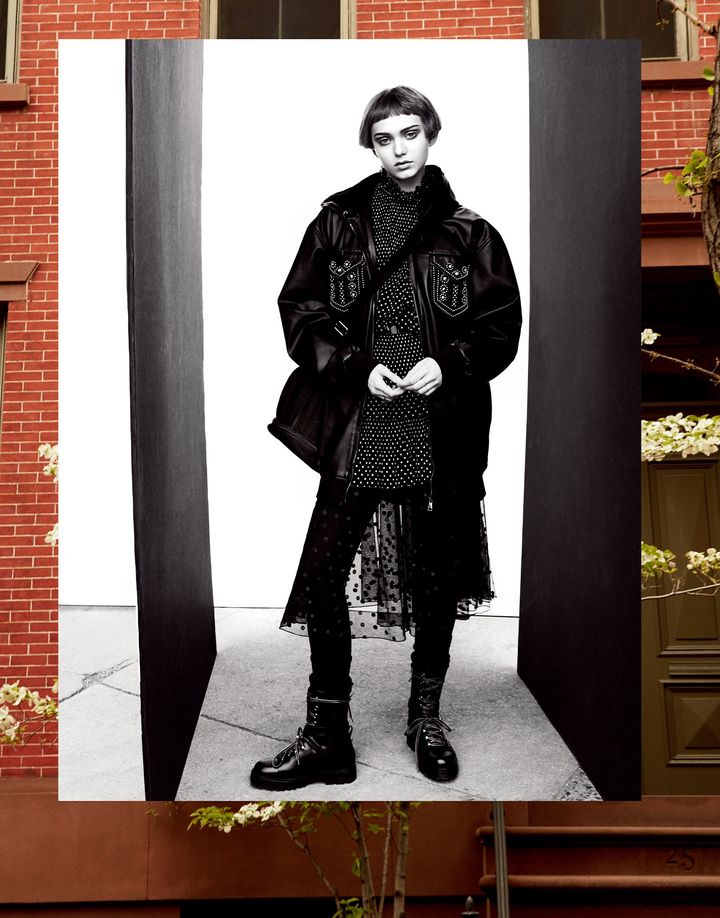 Photo_ Camilla Akrans (VOGUE JAPAN 2017 January Issue / Model: Katie Moore)