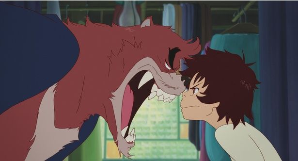 熊徹と九太は常にぶつかり合いながらも、強い絆を育んでいく(『バケモノの子』) [c]2015 THE BOY AND THE BEAST FILM PARTNERS