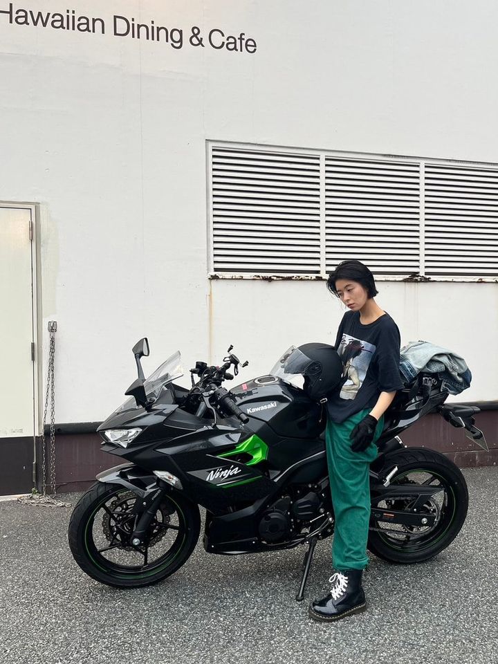 STANFORD所属のモデル・ミクの好きなもの②バイク