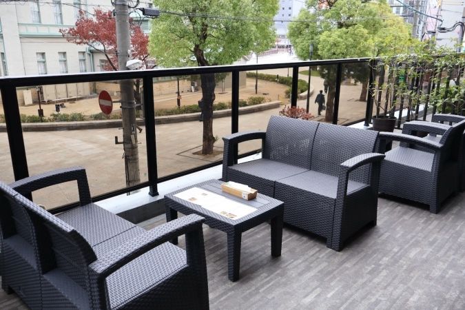 おむすび横丁 テラス席