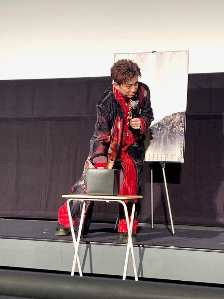 シネマ歌舞伎『朧の森に棲む鬼』舞台挨拶 松本幸四郎さん