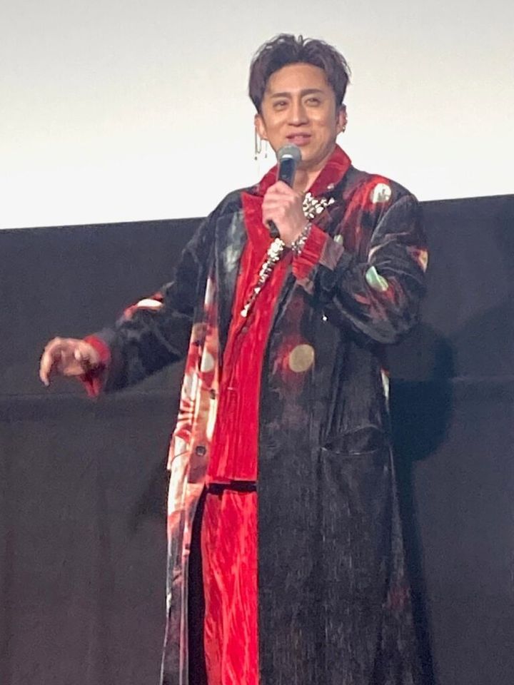 シネマ歌舞伎『朧の森に棲む鬼』舞台挨拶 松本幸四郎さん