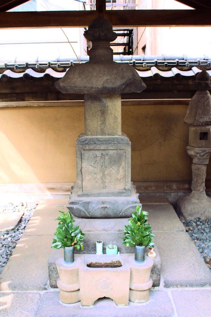 平賀源内墓。東京都台東区橋場二丁目 旧総泉寺墓地