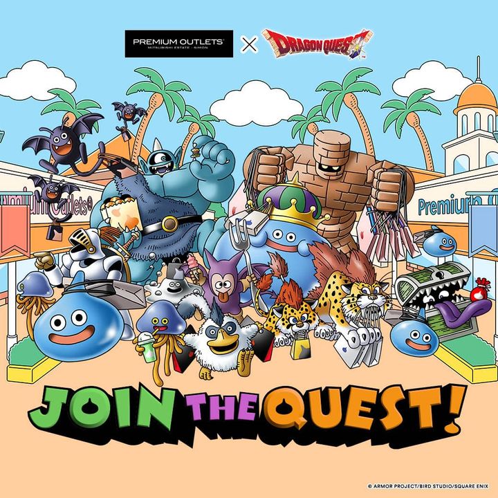 Champion（チャンピオン）がドラゴンクエストのキャラクターたちをデザインしたコレクションを11月7日（金）に発売する。全国10カ所のチャンピオン プレミアム・アウトレット店舗にてスウェットシャツ、Tシャツを展開する。