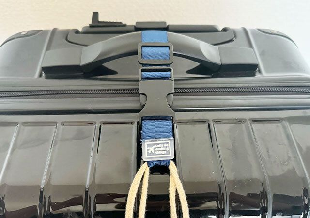 ダイソー スーツケースと手荷物まとめベルト 使用感