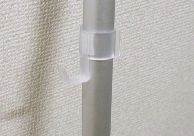 セリア ポール用フック 使い方