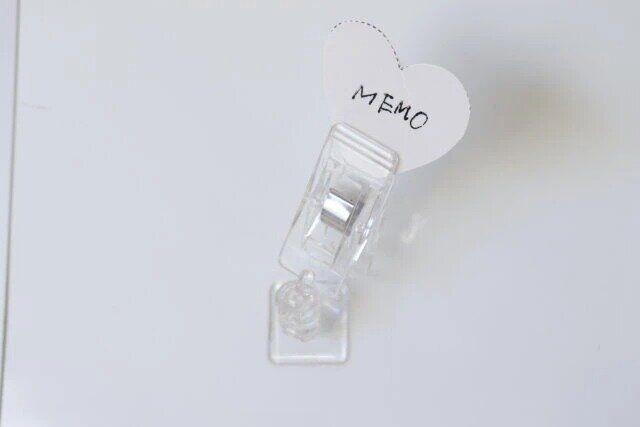 セリア フィルムフッククリップタイプ 使用例 メモ