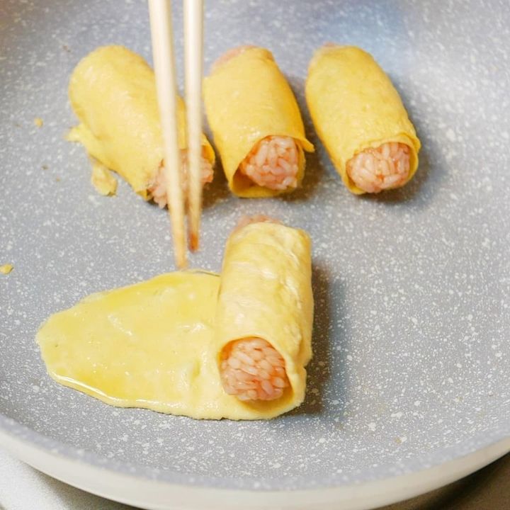 かわいいオムライスおにぎり手順05