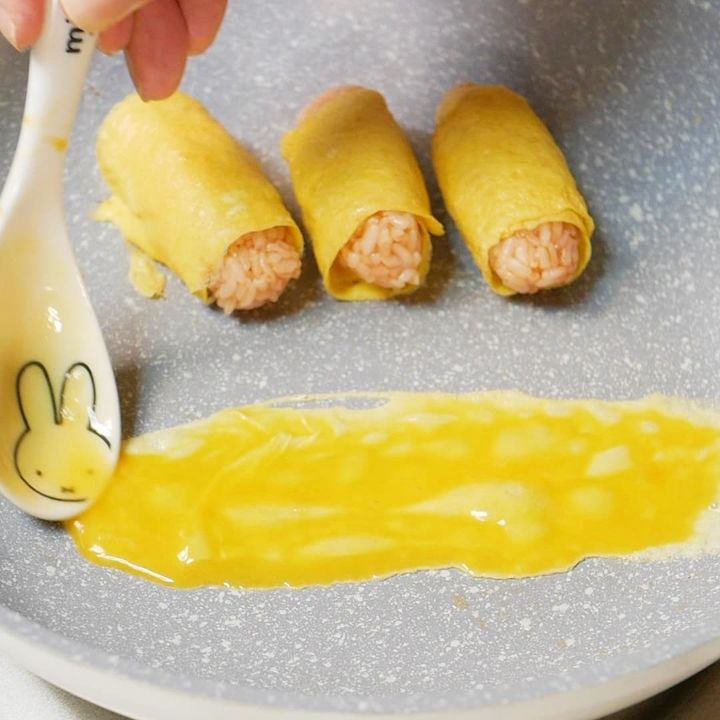 かわいいオムライスおにぎり手順04