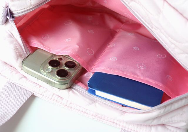 ちいかわキルティングバッグ内ポケット