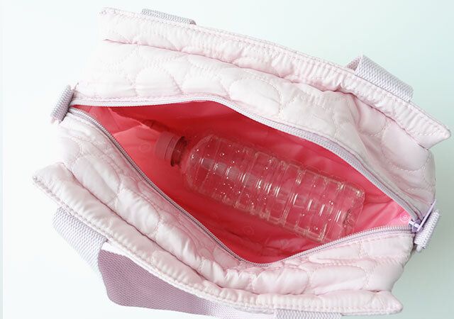 ちいかわキルティングバッグペットボトル入る