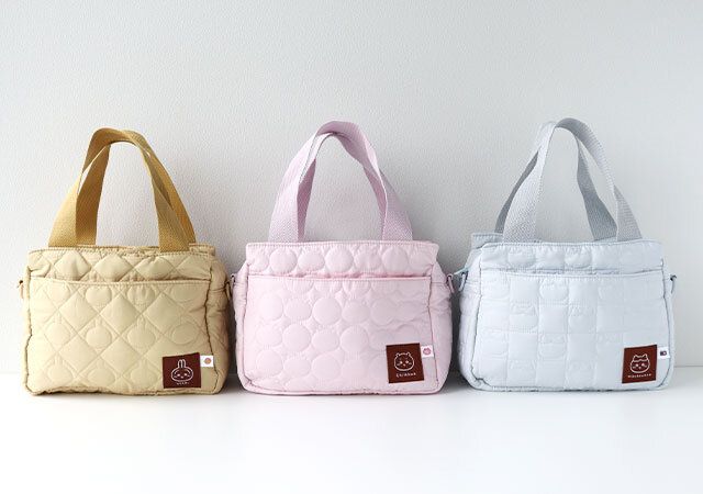 ちいかわキルティングバッグ3種類