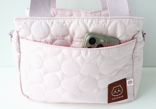 ちいかわキルティングバッグフロントポケット