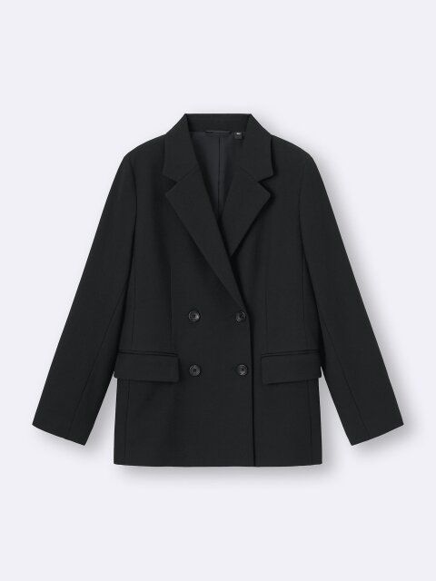 2025gu秋冬女性おすすめダブルブレストジャケット