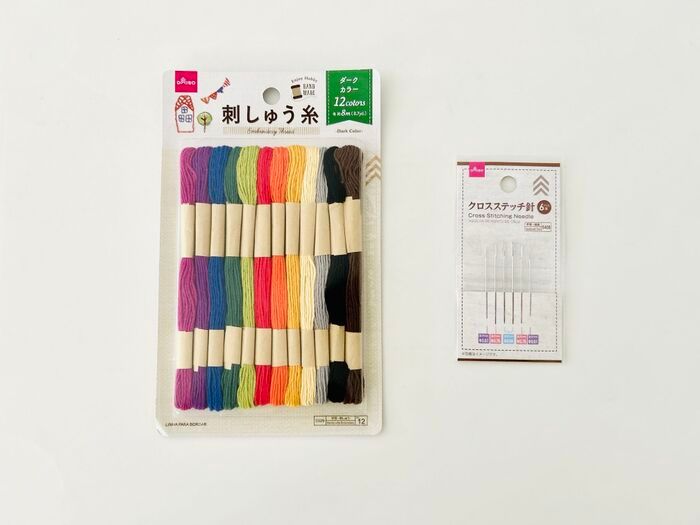 【100均】透明ポーチに刺繍っぽいことしてみたら…想像以上にかわいくできた♡初心者さんでも簡単です