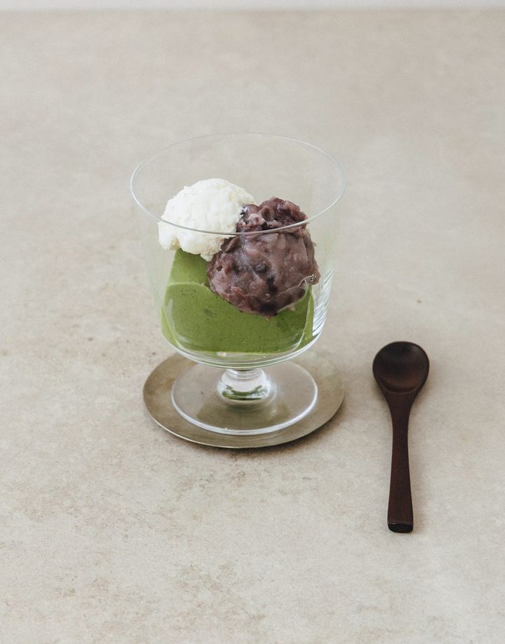 【紀の善 神楽坂】抹茶ババロア