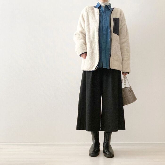 【ユニクロ：シー】売り切れ続出中！体型カバーも叶う『優秀キュロット』が40代にも大ヒット♪見つけたら即ゲットして～！