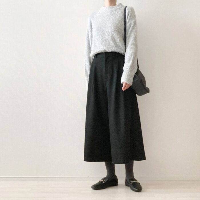 【ユニクロ：シー】売り切れ続出中！体型カバーも叶う『優秀キュロット』が40代にも大ヒット♪見つけたら即ゲットして～！