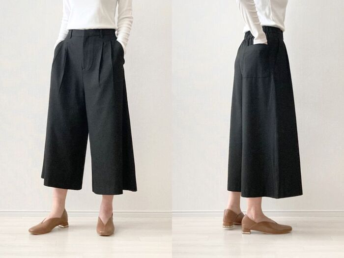 【ユニクロ：シー】売り切れ続出中！体型カバーも叶う『優秀キュロット』が40代にも大ヒット♪見つけたら即ゲットして～！