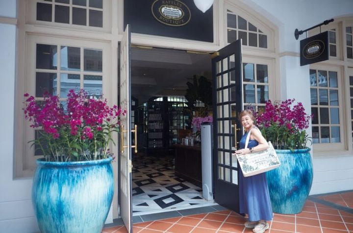 「ラッフルズブティック」。