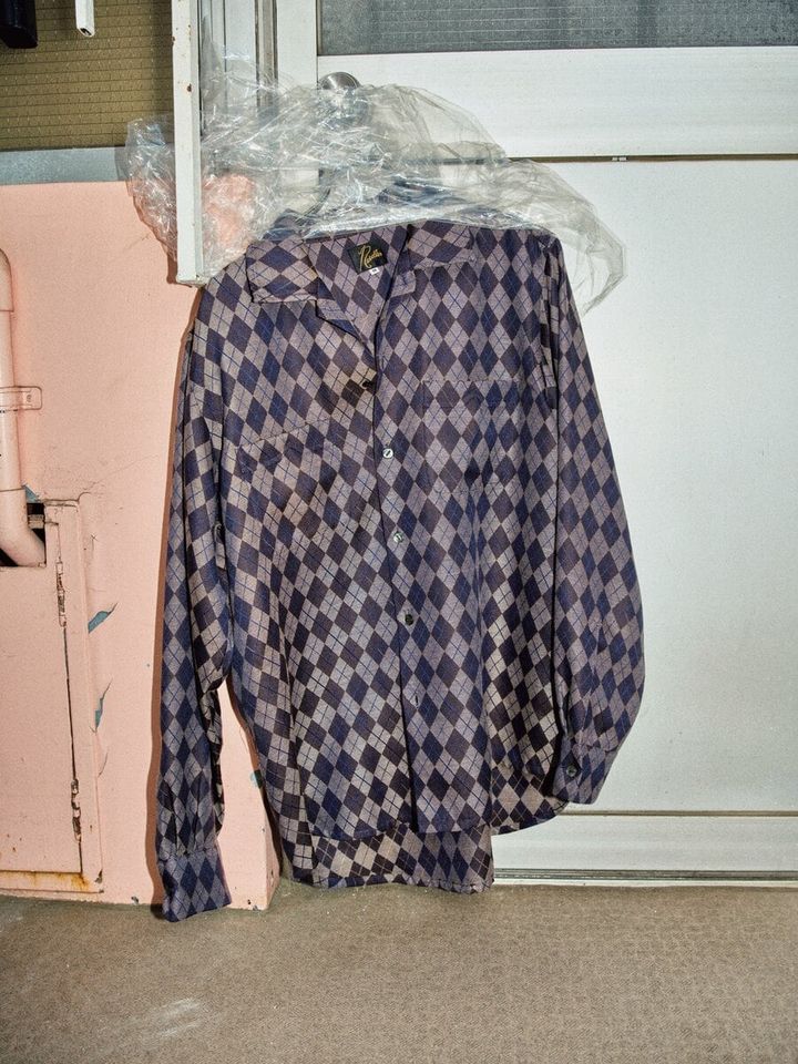 ニードルズのアーガイル柄シャツ