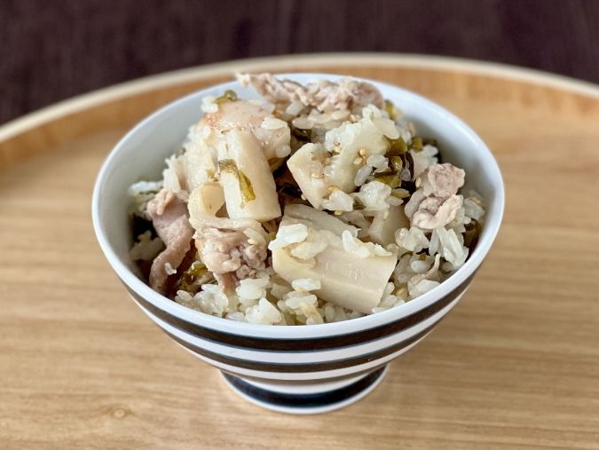 れんこん炊き込みご飯