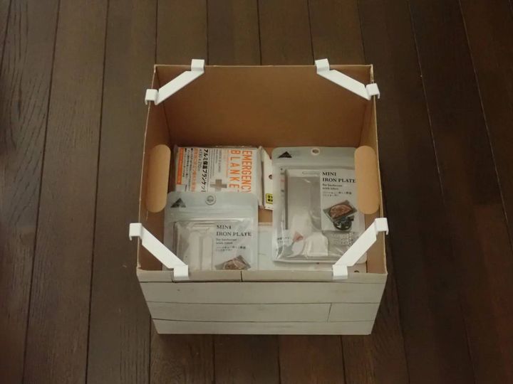 DAISO(ダイソー)：のせる！積み重ねパーツ(type1、8個)