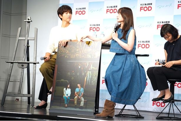 大好きなシーンのひとつと撮影時の様子を伝えていた