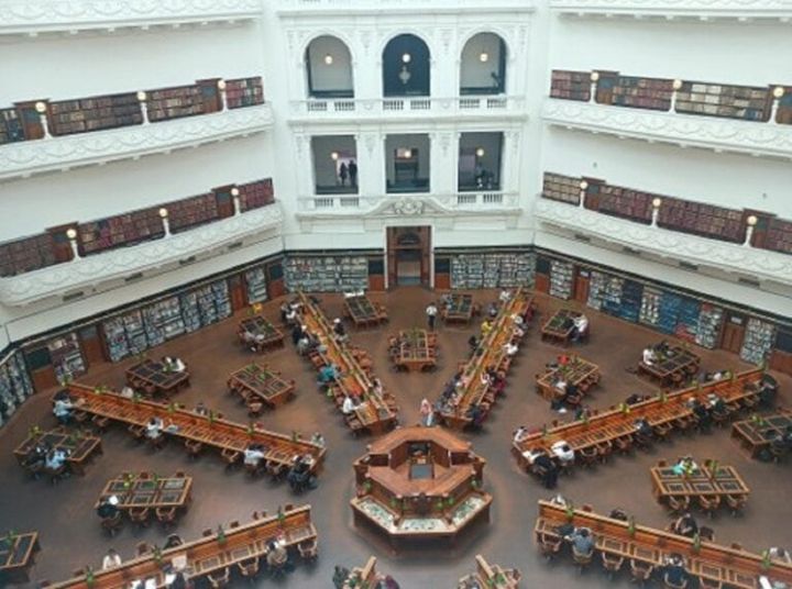 オーストラリア ビクトリア州立図書館