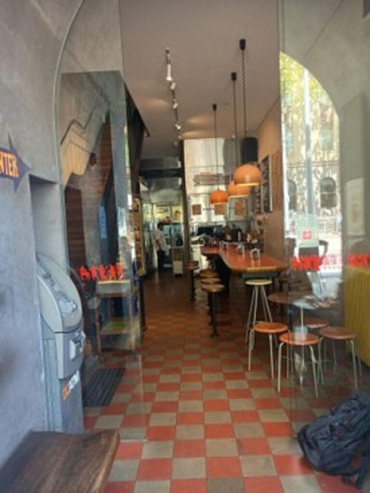 ダイナー「butcher's diner melbourne」内観