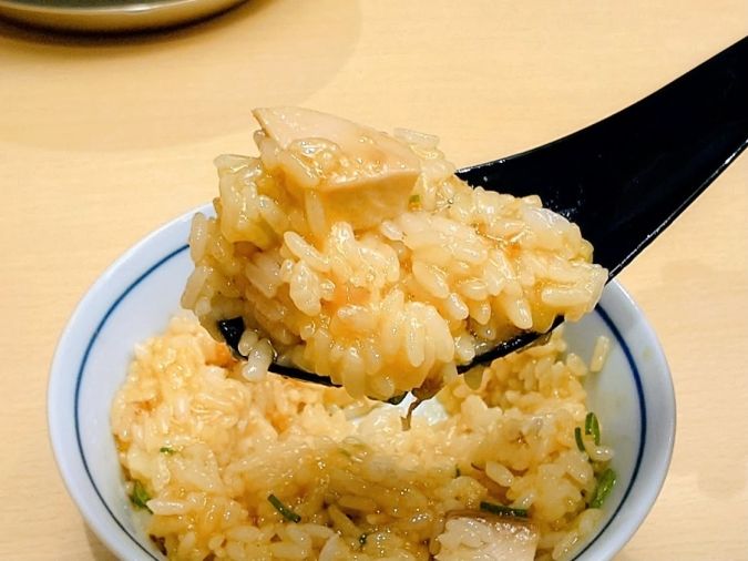 博多非豚骨なお人 博多デイトス店 鶏ュフ香るたまごかけご飯➁