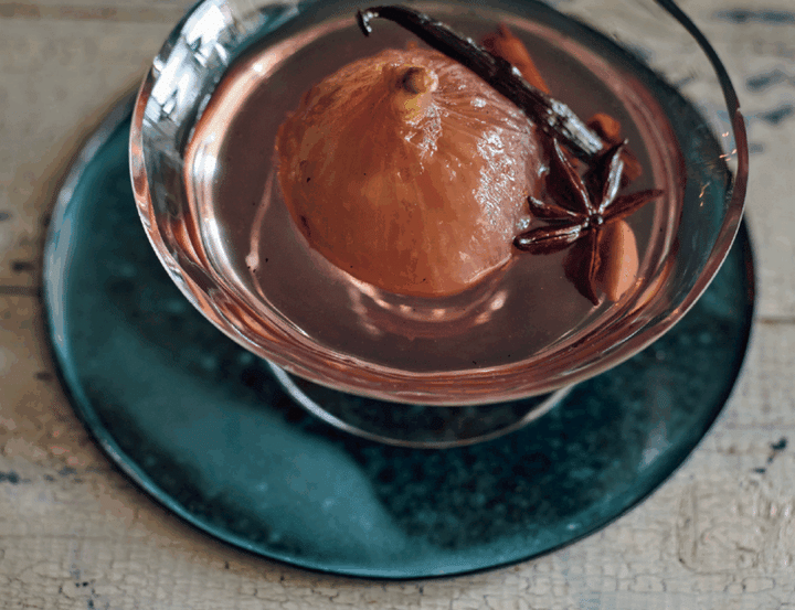 いちじくの赤ワインコンポート