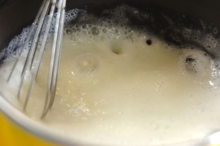 大和芋のトロトロクリームスープの作り方1