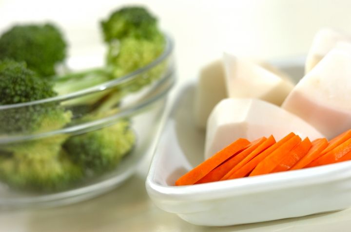 野菜のスパイス蒸し煮の下準備1