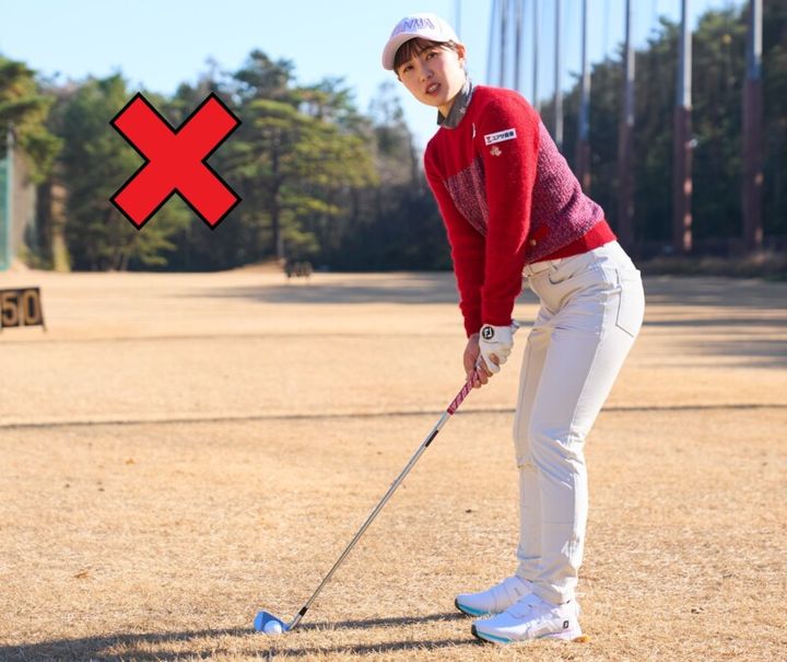 女子プロが教えるフェードボールの構え！正しいのはどっち？