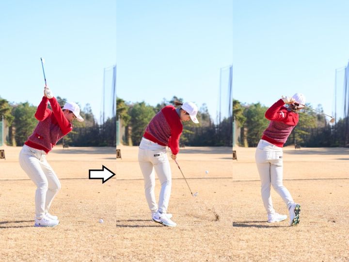 女子プロが教えるフェードボールの構え！正しいのはどっち？
