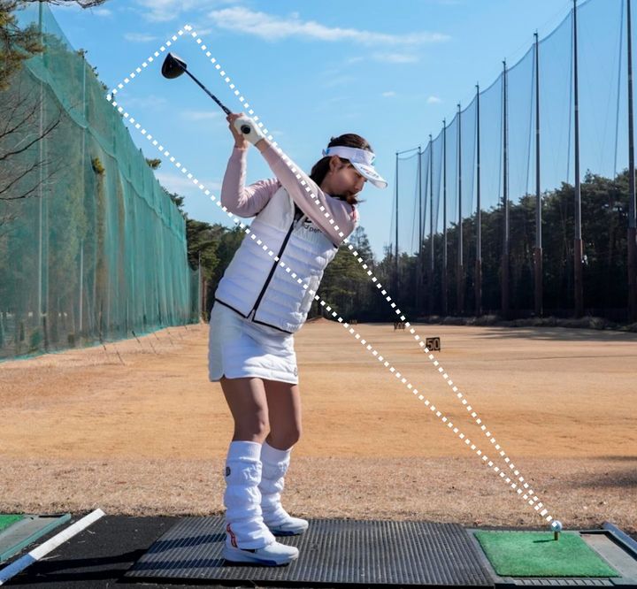 「三角形のスイングプレーン」でドライバーショットの精度を上げよう！