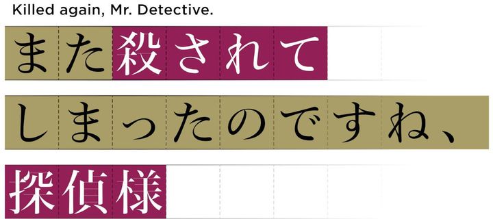 アニメ『また殺されてしまったのですね、探偵様』ロゴ （C）2026／てにをは／KADOKAWA／またころ製作委員会 width=