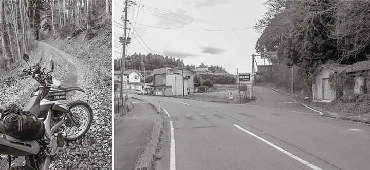 冬に明るい雰囲気の落葉林を抜けるダート｜一度は走りたい全国林道ツーリング②茨城県