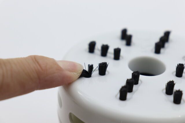 乾電池式卓上クリーナー 構造