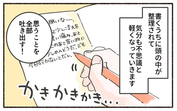 思うことを全部吐き出す！