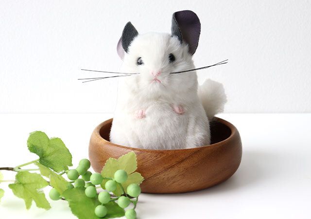 吉徳のぬいぐるみ チンチラのぬいぐるみポーチ