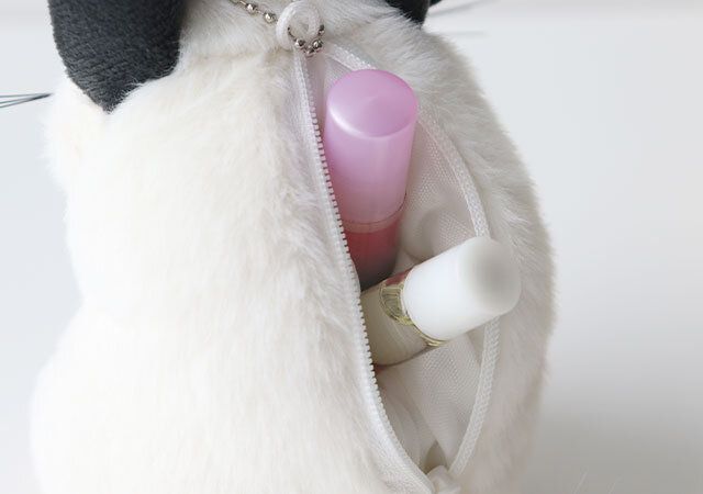 吉徳チンチラのぬいぐるみポーチ小物入れ