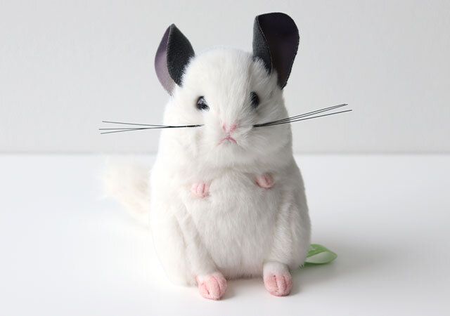 吉徳チンチラのぬいぐるみポーチ